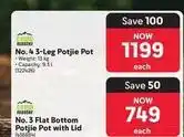 Makro Camp master - no. 4 3-leg potjie pot (322426) offer