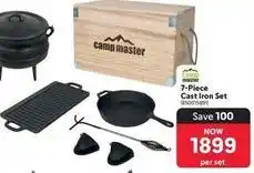 Makro Camp master - 7-piece cast iron set (850015891) offer