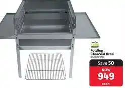 Makro Camp master - folding charcoal braai 8500023761 offer