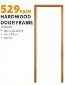 BUCO Hardwood door frame offer