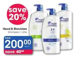 Clicks Head & Shoulders Shampoo offer