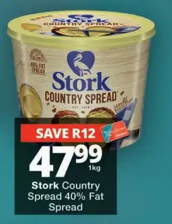 Stork Country Spread 40% Fat Spread