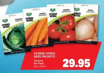 STARKE AYRES SEED PACKETS