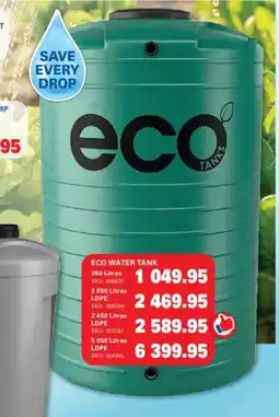 Cashbuild ECO WATER TANK offer