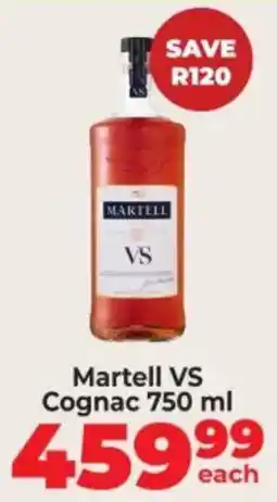 Food Lover's Market Martell VS Cognac offer