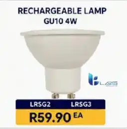 Laduma Hardware catalogue Rechargeable Lamp GU10 4W offer
