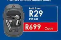 Chatz Connect HONOR Choice Mouse Buds offer