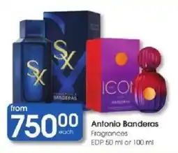Clicks Antonio Banderas Fragrances offer