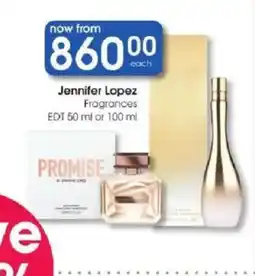 Clicks Jennifer Lopez Fragrances offer