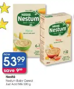 Clicks Nestlé Nestum Baby Cereal offer
