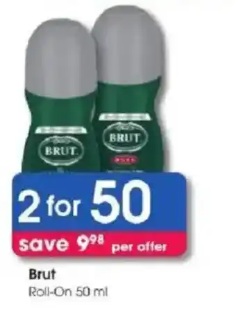 Clicks Brut Roll-On offer