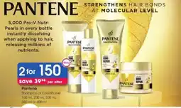 Clicks Pantene Shampoo or Conditioner offer