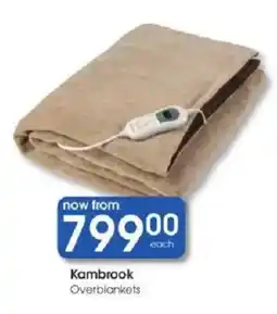Clicks Kambrook Overblankets offer