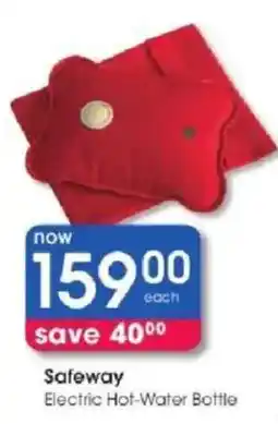 Clicks Safeway Electric Hot-Water Bottle offer