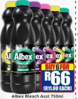 Three Star Cash and Carry Albex Bleach Assorted offer