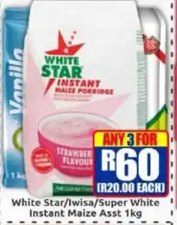 Three Star Cash and Carry White Star Instant Maize offer