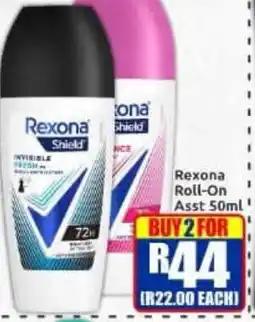 Three Star Cash and Carry Rexona Roll-On Assorted offer