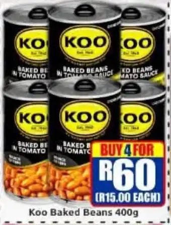 Three Star Cash and Carry Koo Baked Beans offer