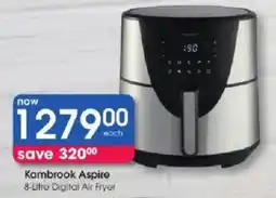 Clicks Kambrook Aspire 8-Litre Digital Air Fryer offer