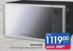 Clicks Kambrook 20-Litre Digital Microwave Oven offer