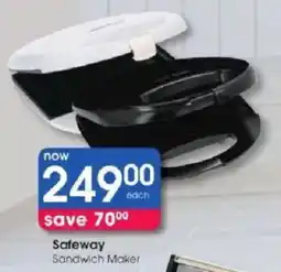Clicks Safeway Sandwich Maker offer