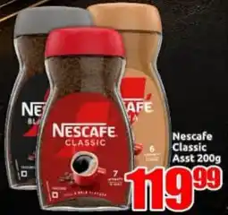 Three Star Cash and Carry Nescafe Classic Assorted offer