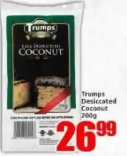 Three Star Cash and Carry Trumps Desiccated Coconut offer