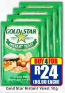 Three Star Cash and Carry Gold Star Instant Yeast offer