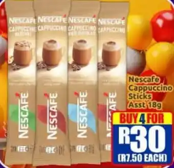 Nescafe Cappuccino Sticks Assorted