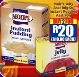 Three Star Cash and Carry Moir's Instant Pudding offer
