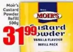 Three Star Cash and Carry Moir's Custard Powder offer