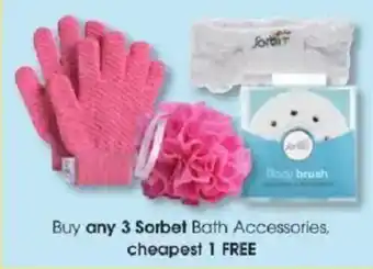 Clicks Sorbet Bath Accessories offer