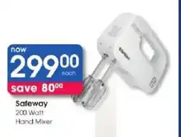 Clicks Safeway 200 Watt Hand Mixer offer