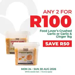 Food Lover's Market Food Lover's Crushed Garlic offer