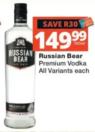 Russian Bear Premium Vodka