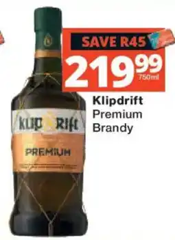 Checkers Liquor Shop Klupdrift Premium Brandy offer