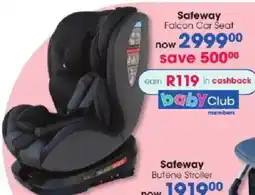 Clicks Safeway Falcon Car Seat offer