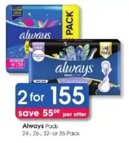 Clicks Always Pads offer