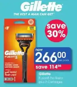Clicks Gillette Fusion5 Pro Razor offer