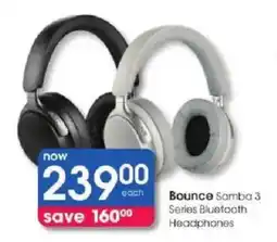 Clicks Bounce Samba 3 Series Bluetooth Headphones offer