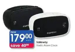 Clicks Safeway Radio Alarm Clock offer