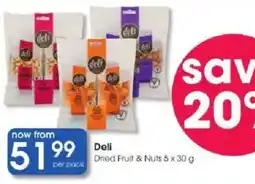Clicks Deli Dried Fruit & Nuts offer