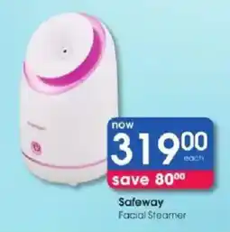 Clicks Safeway Facial Steamer offer
