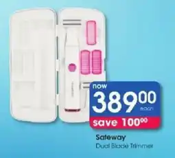 Clicks Safeway Dual Blade Trimmer offer