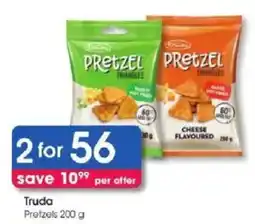 Clicks Truda Pretzels offer