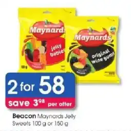 Clicks Beacon Maynards Jelly offer