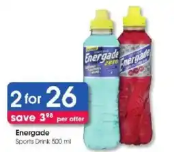 Clicks Energade Sports Drink offer