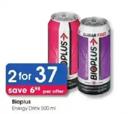 Clicks Bioplus Energy Drink offer