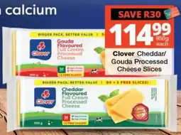 Checkers Clover Cheddar/Gouda Processed Cheese Slices offer