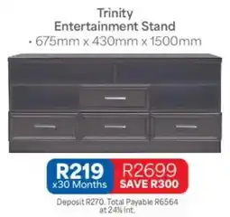 OK Furniture Trinity Entertainment Stand offer